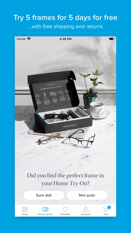 Warby Parker screenshot-2