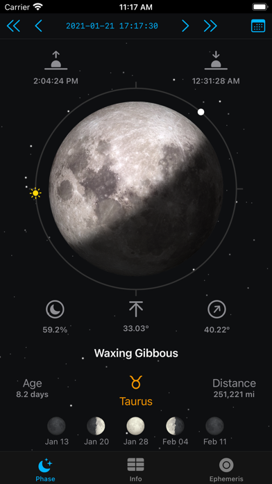 LunarSight: Calendrier lunaire
