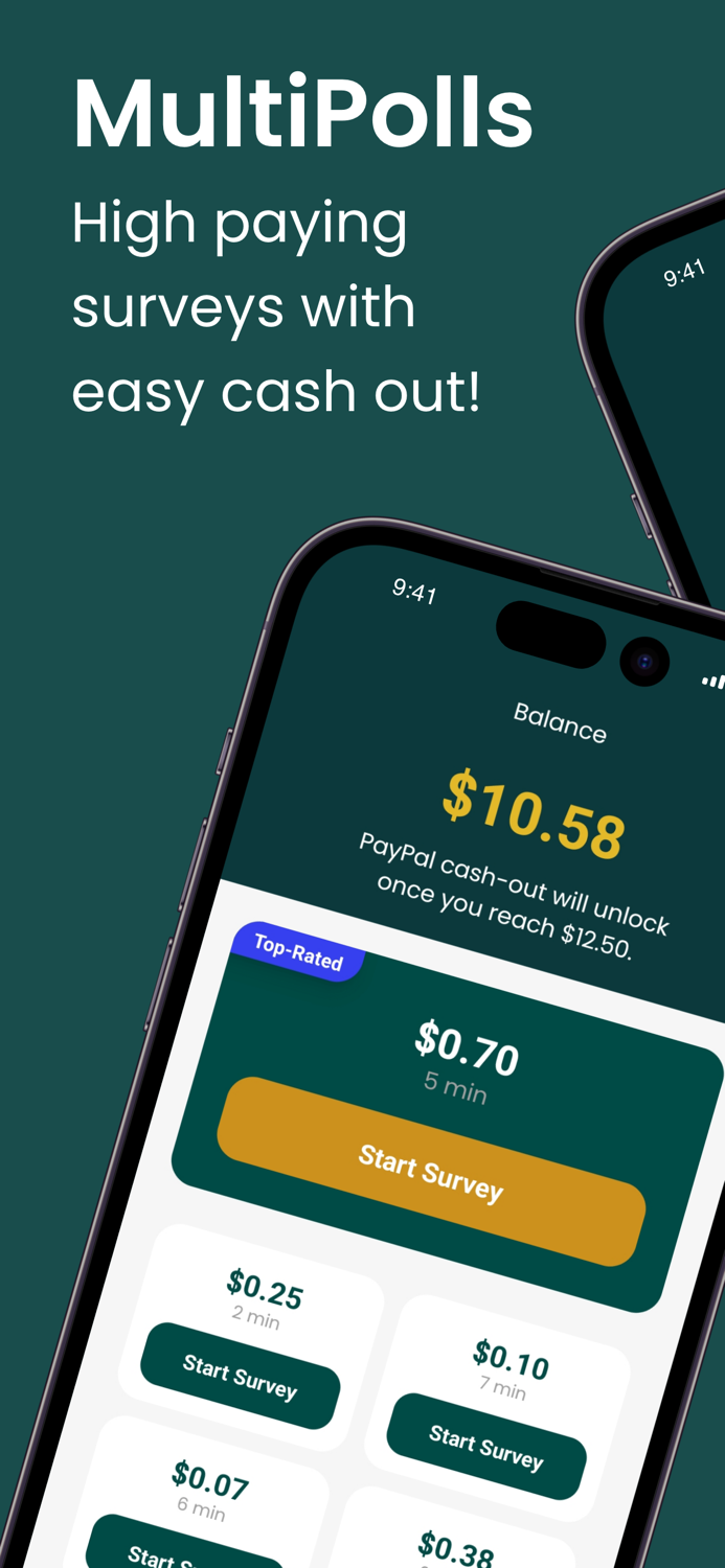 MultiPolls Surveys for Cash