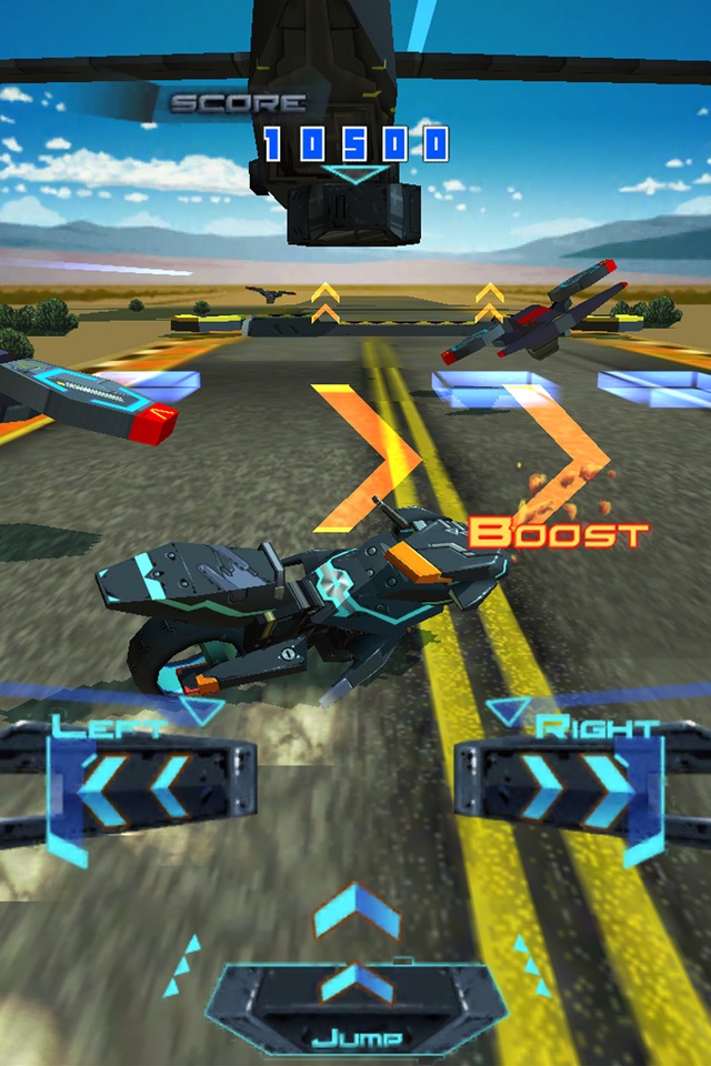 Cyber Bike Race screenshot 4