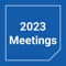 This is the official meetings and events mobile app for our 2023 meetings