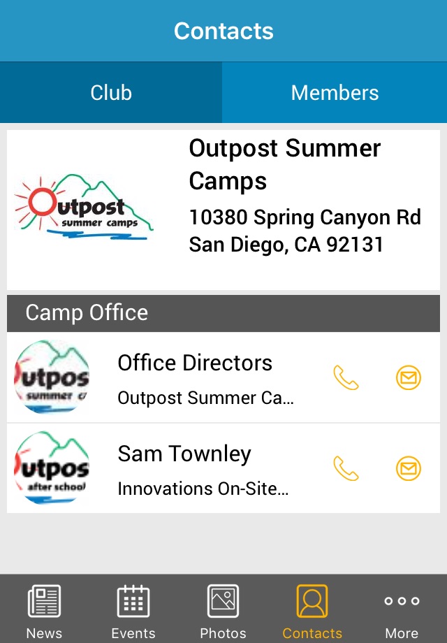 Outpost Summer Camps screenshot 3