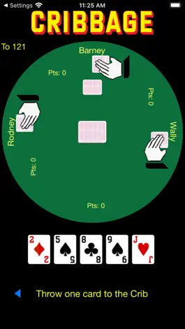 Game screenshot Crib Cribbage apk