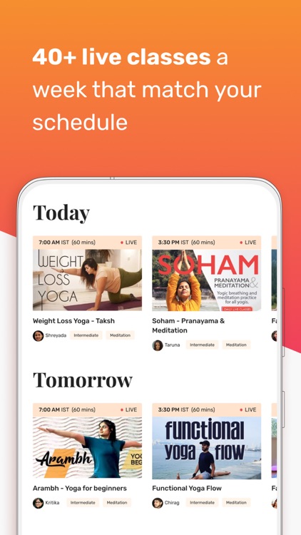 Yogami: Live Yoga Classes