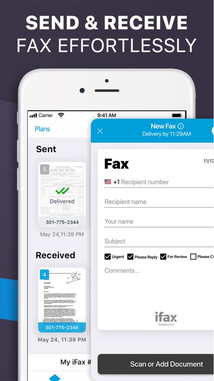 iFax: Fax from Phone ad free screenshot-5