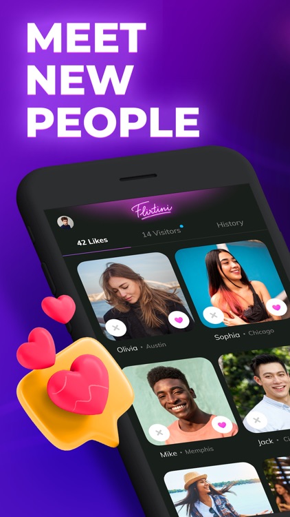 Flirtini - Match, Chat, Meet screenshot-0