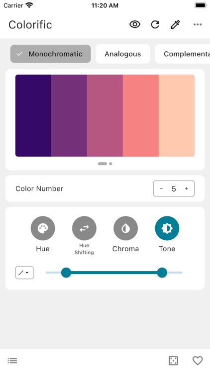 Colorific: Color Palette