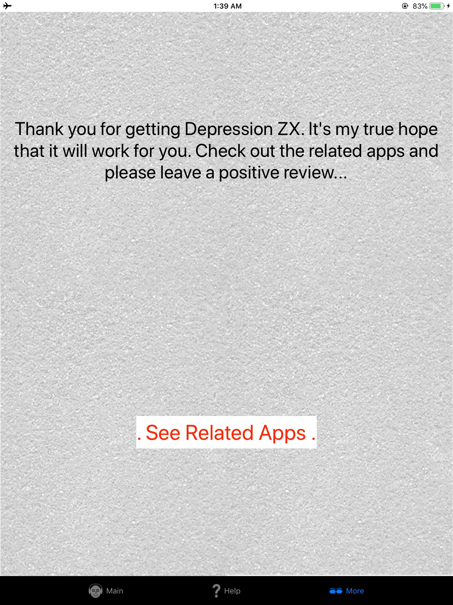 Depression ZX screenshot 3