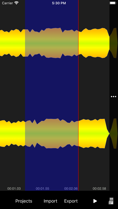 Wave Audio Editor screenshot 2