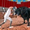 Enjoy the newest Angry Bull attack simulator and cause stampede in the city