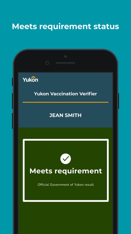 Yukon Vaccination Verifier