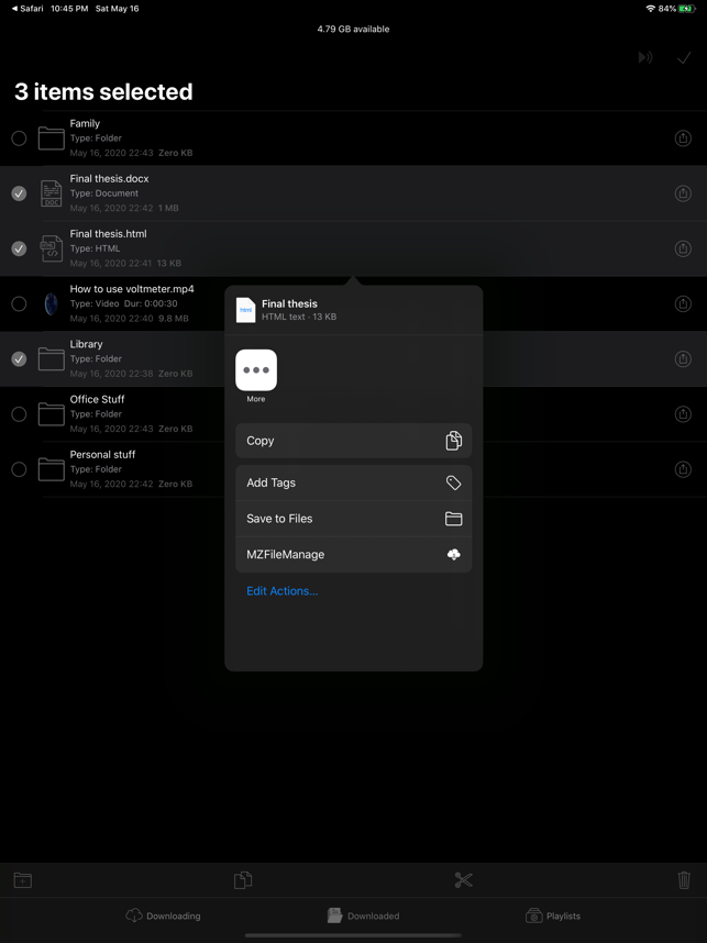 ‎MZFileManager Screenshot