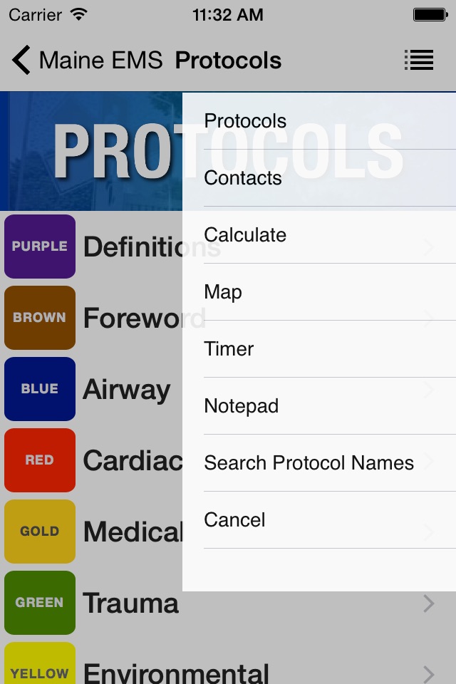 Maine EMS Protocol App screenshot 2