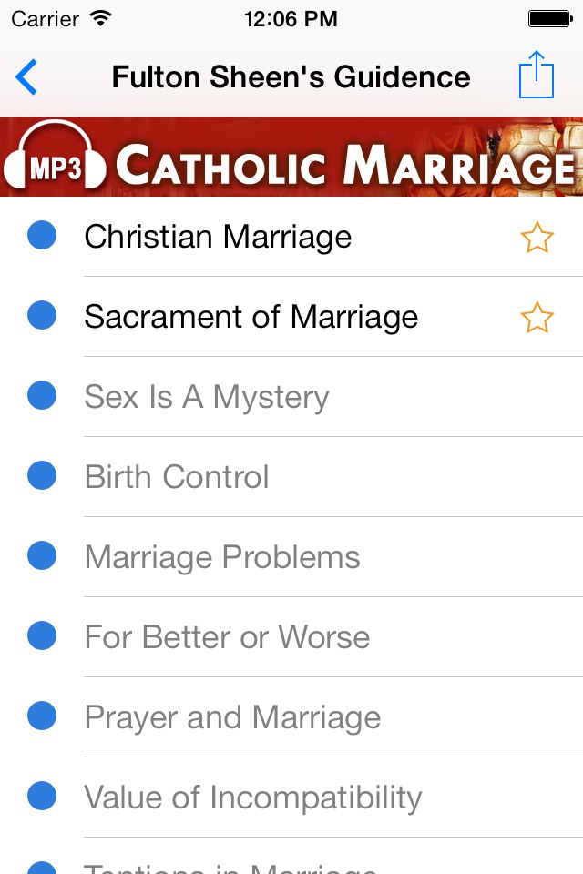 Audio Catholic Marriage screenshot 2