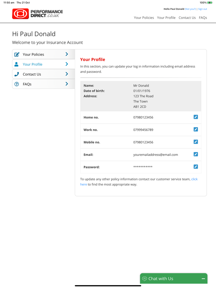 Performance Direct Insurance