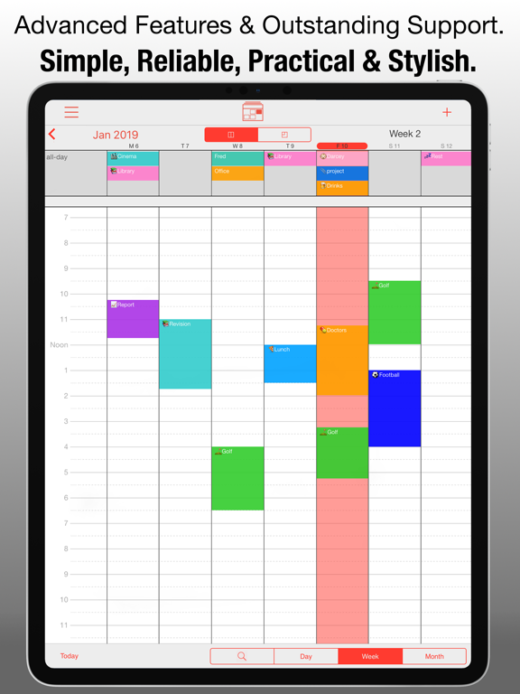PocketLife Calendar App voor iPhone, iPad en iPod touch AppWereld