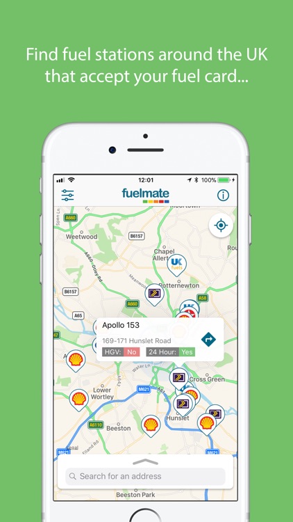 Fuelmate Garage Locator