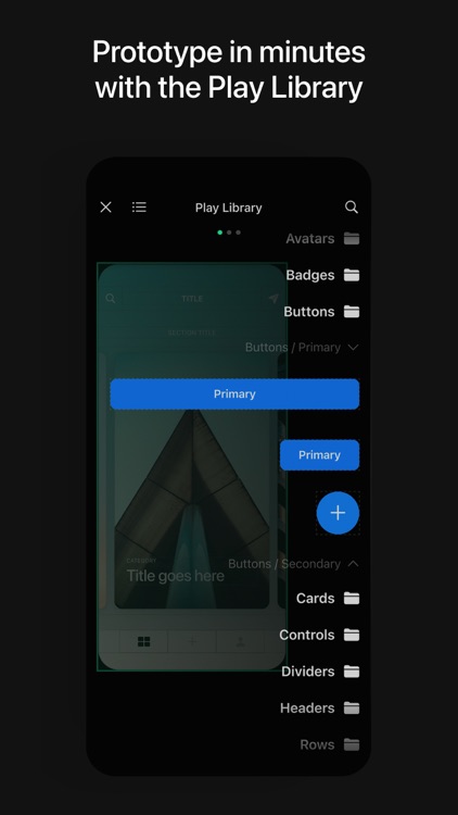 Play—Mobile Design Tool