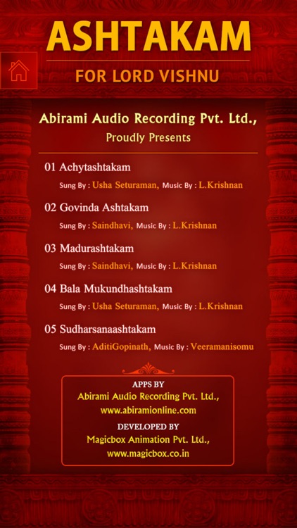 Ashtakam For Lord Vishnu