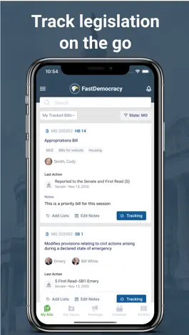 Game screenshot FastDemocracy - Bill Tracker mod apk