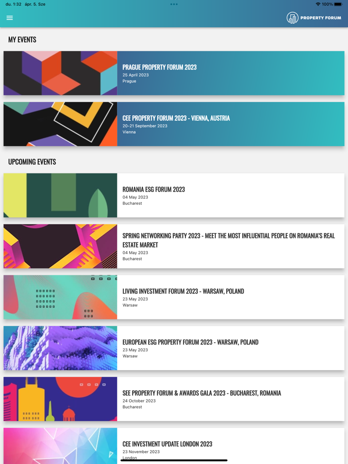 Property Forum Events