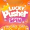 Lucky Pusher Spin is a simple but classic coin push game, you can have unlimited fun and also get some reward