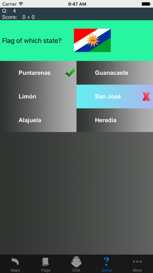 Costa Rica Province Maps, Flags, Capitals(圖5)-速報App