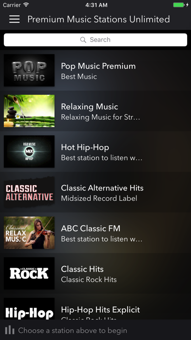 Premium Music Stations - Unlimited Screenshot 4