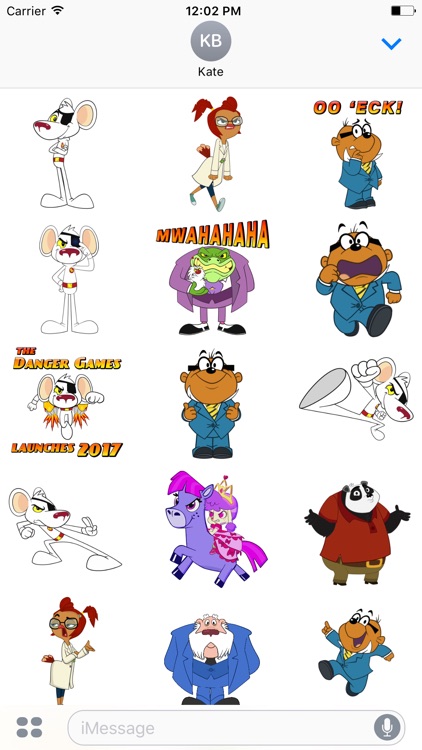 Danger Mouse Stickers