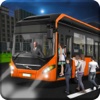 Real Urban City Passenger Bus Speed Driving