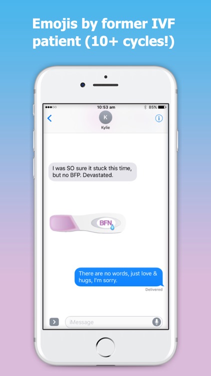 emojIVF: IVF Emoji & Stickers for Women doing IVF screenshot-3