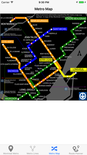 Montreal Metro & Subway(圖5)-速報App