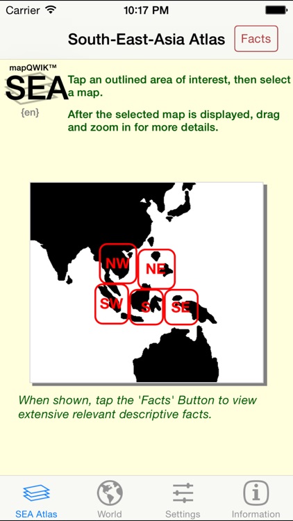 mapQWIK sea - South-East-Asia Zoomable Atlas