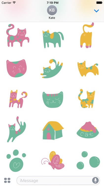 Colorful Cats