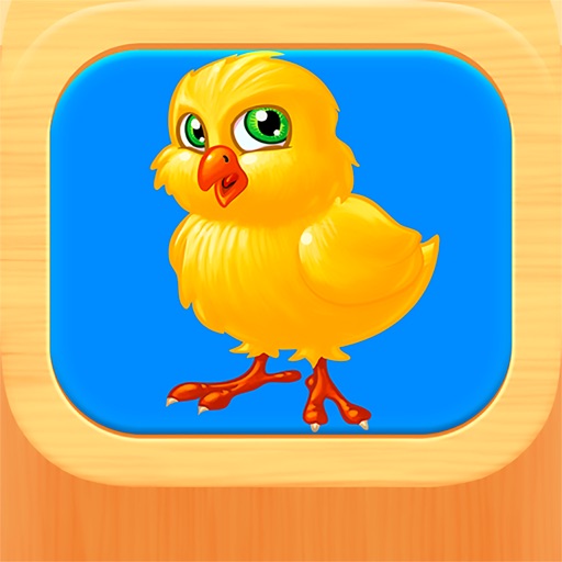 Animal Babies Puzzle for Kids Icon