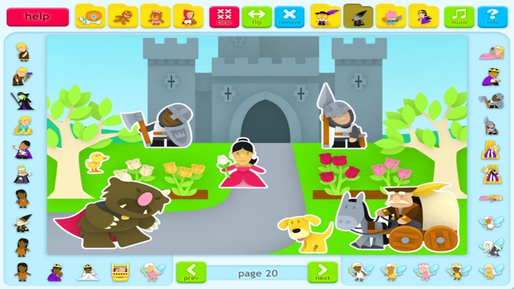 Sticker Book 4 Lite: Fairy Tales screenshot-3