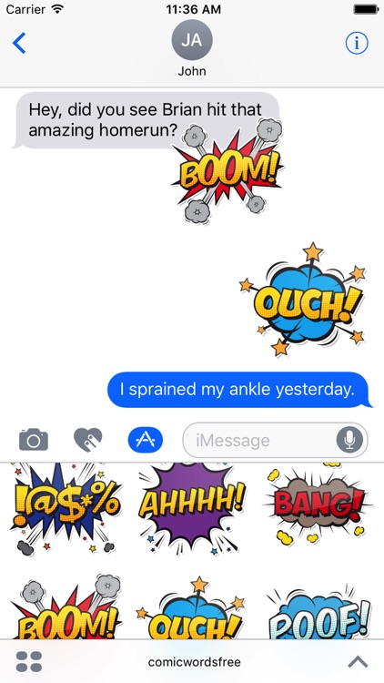 Comic Words