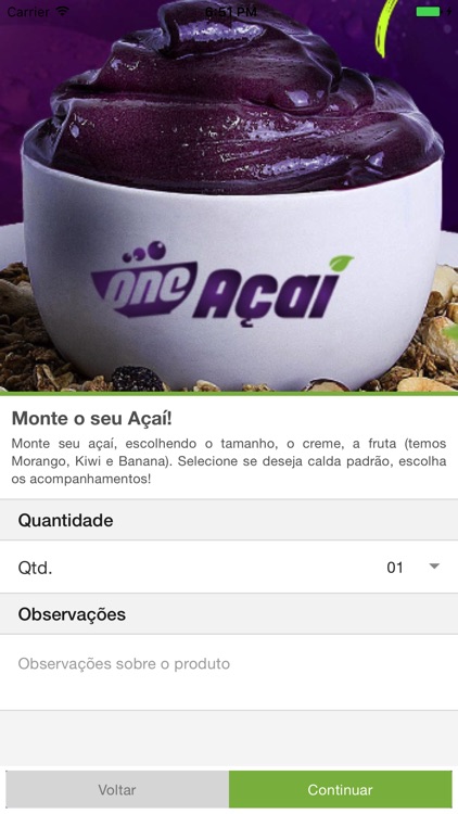 One Açaí Delivery