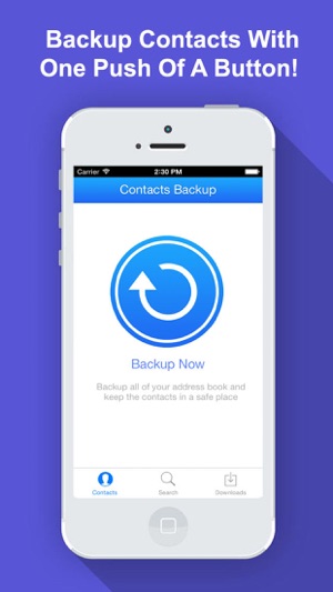 Addressbook Contacts Backup & Install On