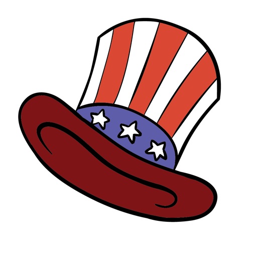 USA Independence Day Stickers