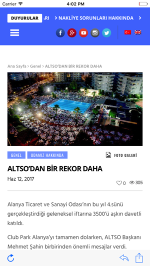 ALTSO - Alanya Ticaret ve Sanayi Odası(圖3)-速報App