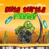 Cute Turtle Fidget Spinner Runner Power Ups