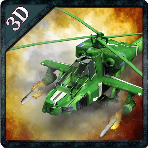 Real Gunship Helicopter War iOS App