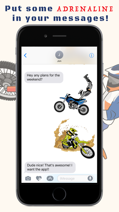 How to cancel & delete BraaapMoji Motorcycle MX Emojis & Stickers from iphone & ipad 1