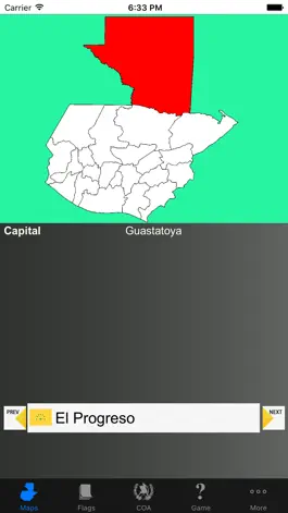 Game screenshot Guatemala Department Maps, Flags and Capitals mod apk