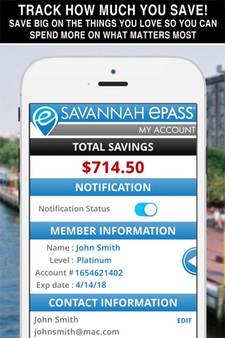 Savannah ePASS screenshot 4