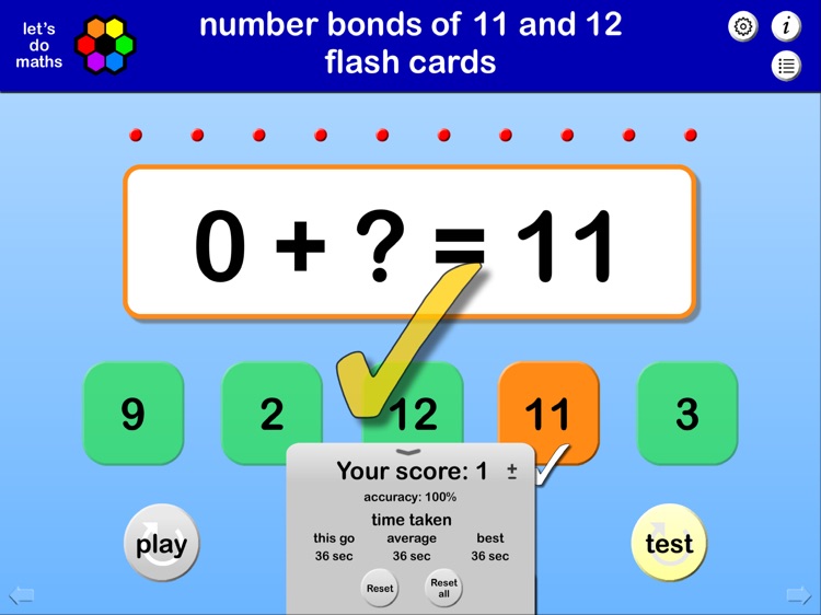 Number Bonds complete