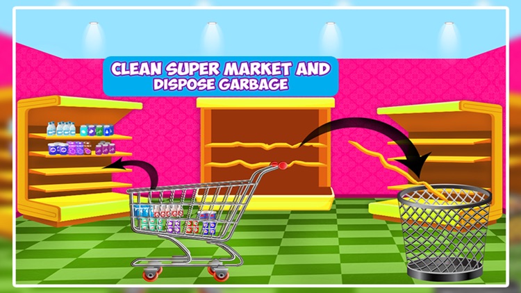 My Town Supermarket Decorate & Repair Game screenshot-4