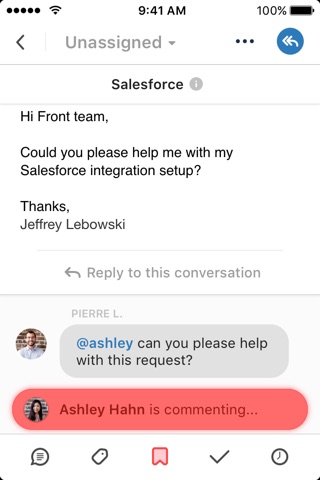 FrontApp screenshot 2