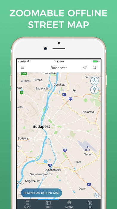 How to cancel & delete Budapest Travel Guide with Offline Street Map from iphone & ipad 3